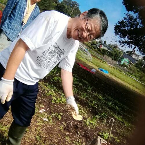 斉藤さん笑顔